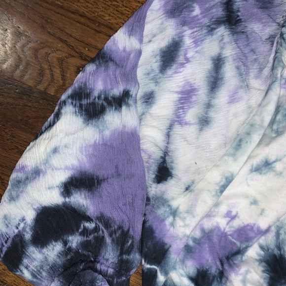 Tie Dye Cropped Urban Outfitters Top S - Picture 4 of 6
